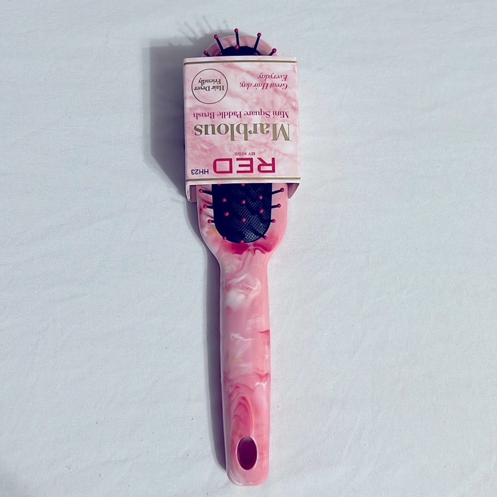 Marblous mini square paddle brush •
